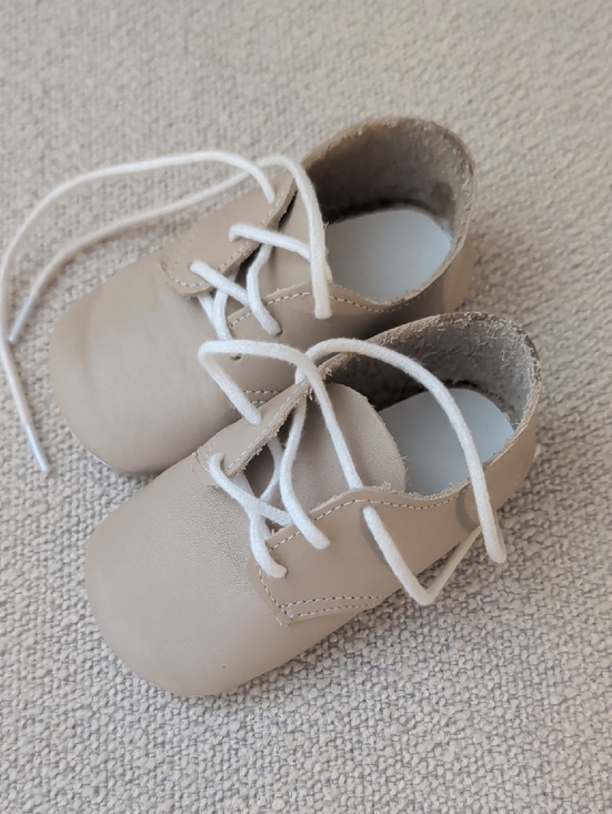 Zimmermann Other - Classic Baby Lace-Up Shoes in Beige - Kids Shoes Size 3 Zimmerman